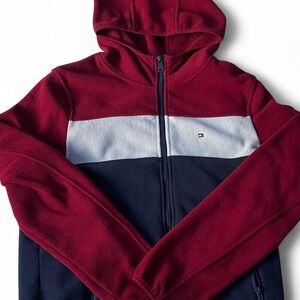 Tommy Hilfiger Soft Shell Fleece 
Active Full Zip Hoodie Small